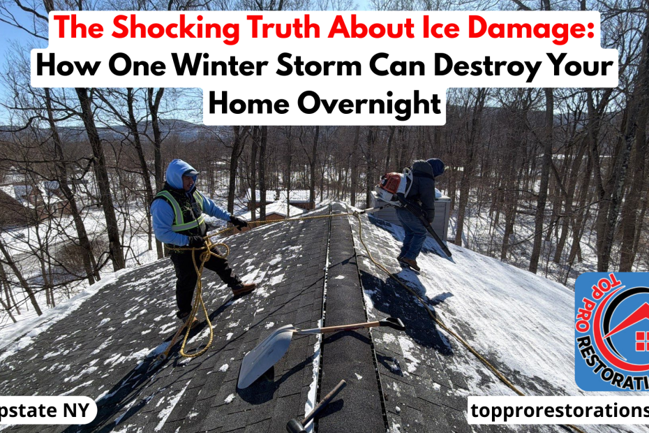 The Shocking Truth About Ice Damage: How One Winter Storm Can Destroy Your Home Overnight