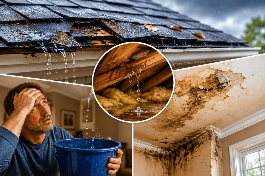 Roof Dripping Water